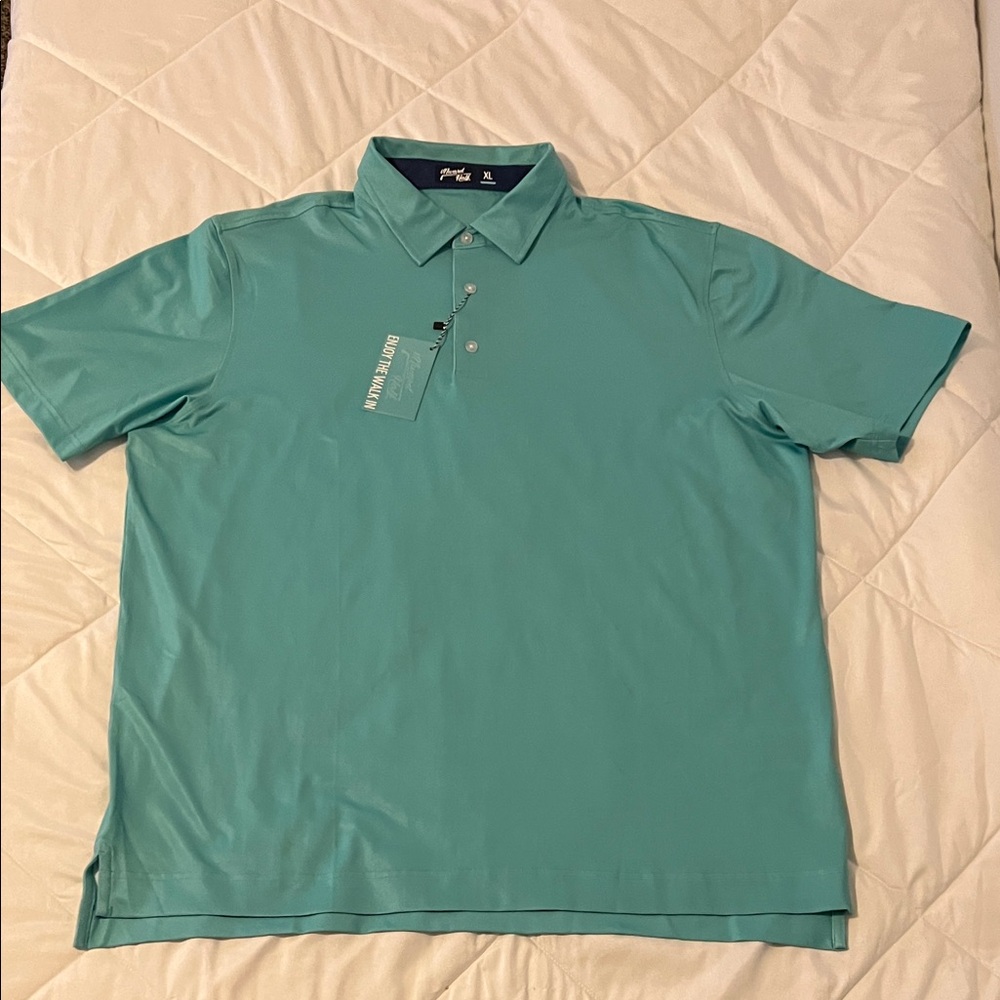 Inward Aqua Polo Shirt